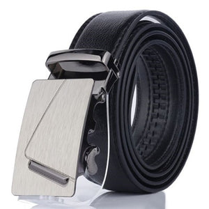 Cody Steel Designer Leather Men Belts PU Leather Automatic Buckle - BeltsRepublic