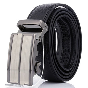 Cody Steel Designer Leather Men Belts PU Leather Automatic Buckle - BeltsRepublic