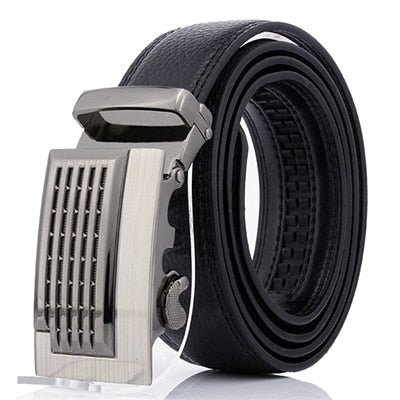 Cody Steel Designer Leather Men Belts PU Leather Automatic Buckle - BeltsRepublic