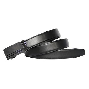 Luxury Brand Cowhide Leather Belt Men Gray - BeltsRepublic