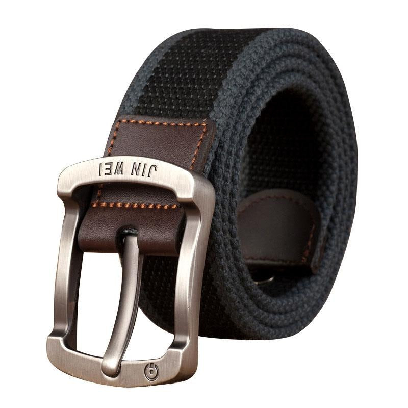 Canvas Alloy Pin buckle Casual Men Belt military outdoor tactical - BeltsRepublic