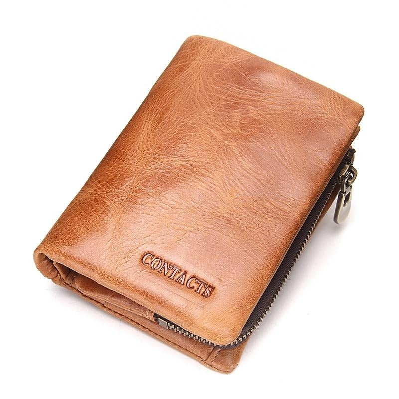 Card Holder Male Short Wallet - BeltsRepublic