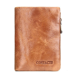 Card Holder Male Short Wallet - BeltsRepublic