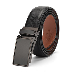 Automatic Buckle Leather luxury Belts Business Male - BeltsRepublic