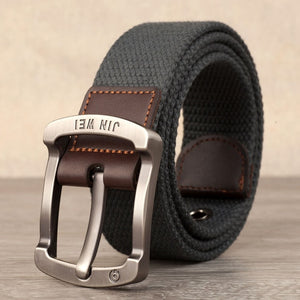 Canvas Alloy Pin buckle Casual Men Belt military outdoor tactical - BeltsRepublic