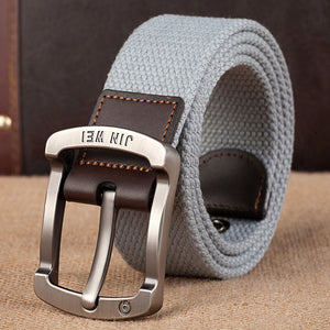 Canvas Alloy Pin buckle Casual Men Belt military outdoor tactical - BeltsRepublic