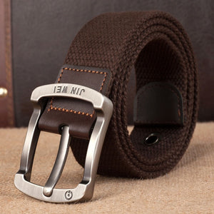 Canvas Alloy Pin buckle Casual Men Belt military outdoor tactical - BeltsRepublic