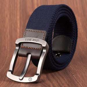 Canvas Alloy Pin buckle Casual Men Belt military outdoor tactical - BeltsRepublic