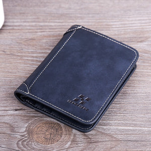 Luxury Brand Wallet Frosted Short Wallets Men - BeltsRepublic