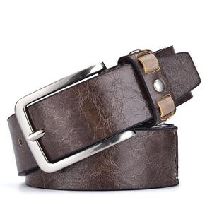 Luxury Designer Belts Fashion Strap Male Pin Buckle - BeltsRepublic