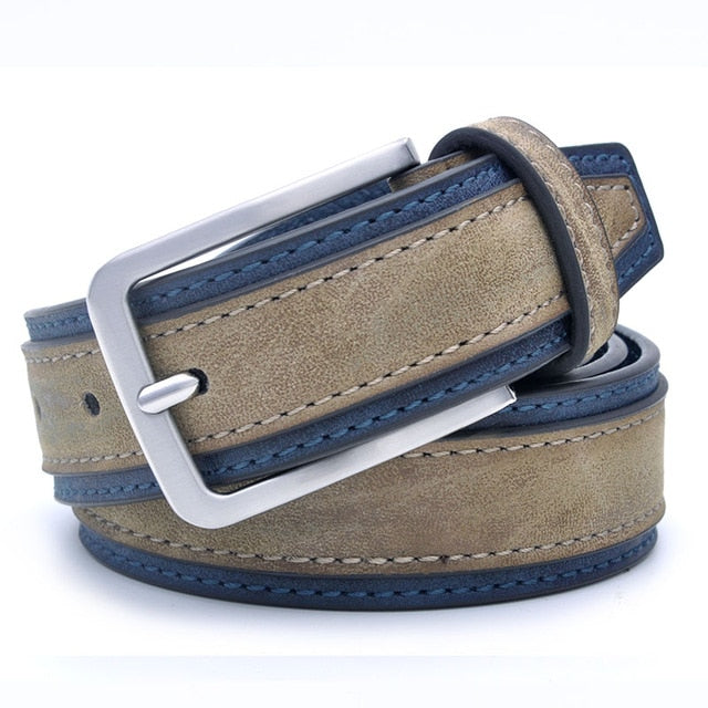 Casual Patchwork Men Belts - BeltsRepublic