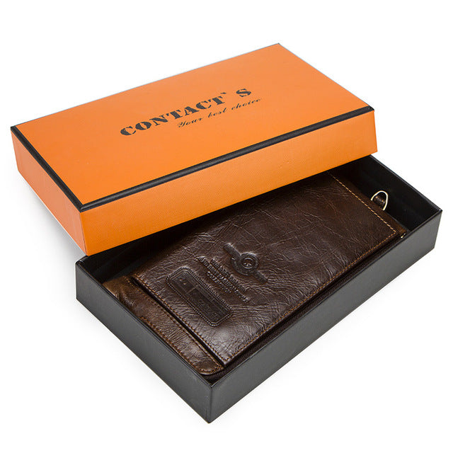 Men Wallet Clutch Genuine Leather - BeltsRepublic