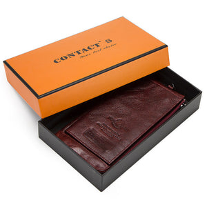 Men Wallet Clutch Genuine Leather - BeltsRepublic