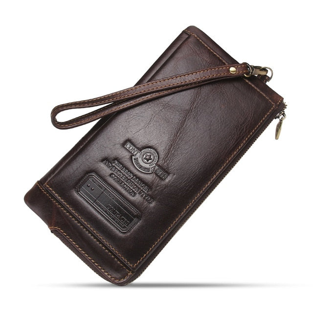 Men Wallet Clutch Genuine Leather - BeltsRepublic