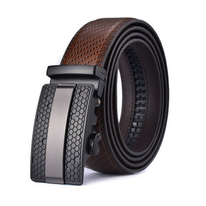 Men leather belt Business Gentleman Leather Waistband - BeltsRepublic