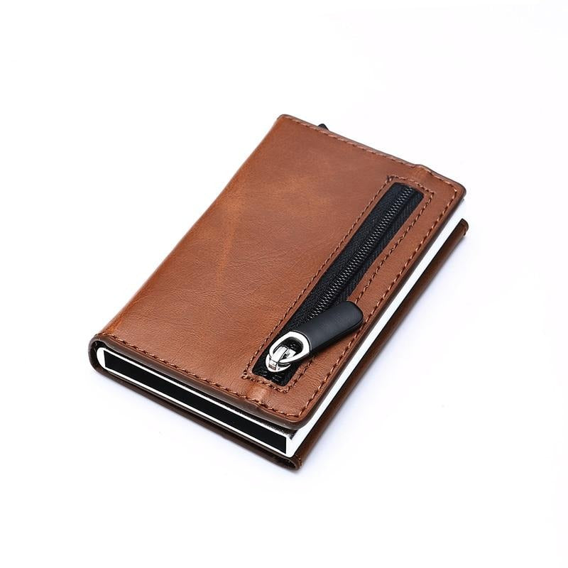 Smart Wallet Credit Card Holder Metal Thin Slim Men Wallet - BeltsRepublic