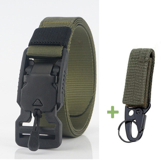 Nylon Tactical Belt Casual Male Trousers Designer Belt - BeltsRepublic