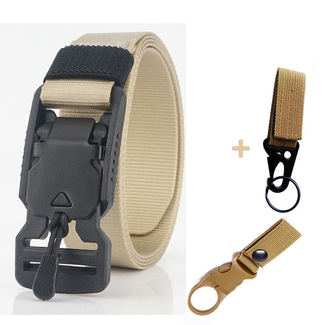 Nylon Tactical Belt Casual Male Trousers Designer Belt - BeltsRepublic