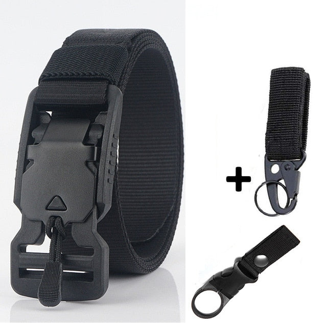 Nylon Tactical Belt Casual Male Trousers Designer Belt - BeltsRepublic