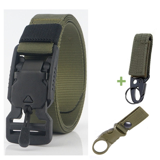 Nylon Tactical Belt Casual Male Trousers Designer Belt - BeltsRepublic