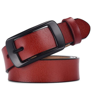 Genuine Leather Pin Buckle Luxury business belt - BeltsRepublic