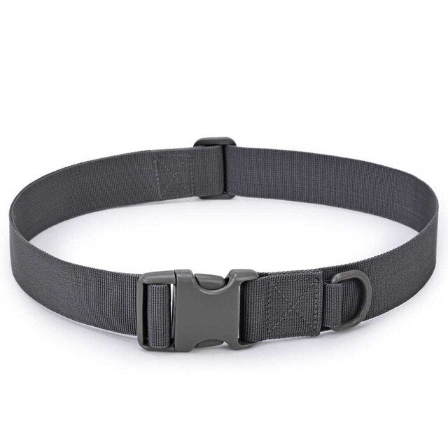 Men Nylon Canvas Mountaineering Indoor Fishing Tactical Belt - BeltsRepublic