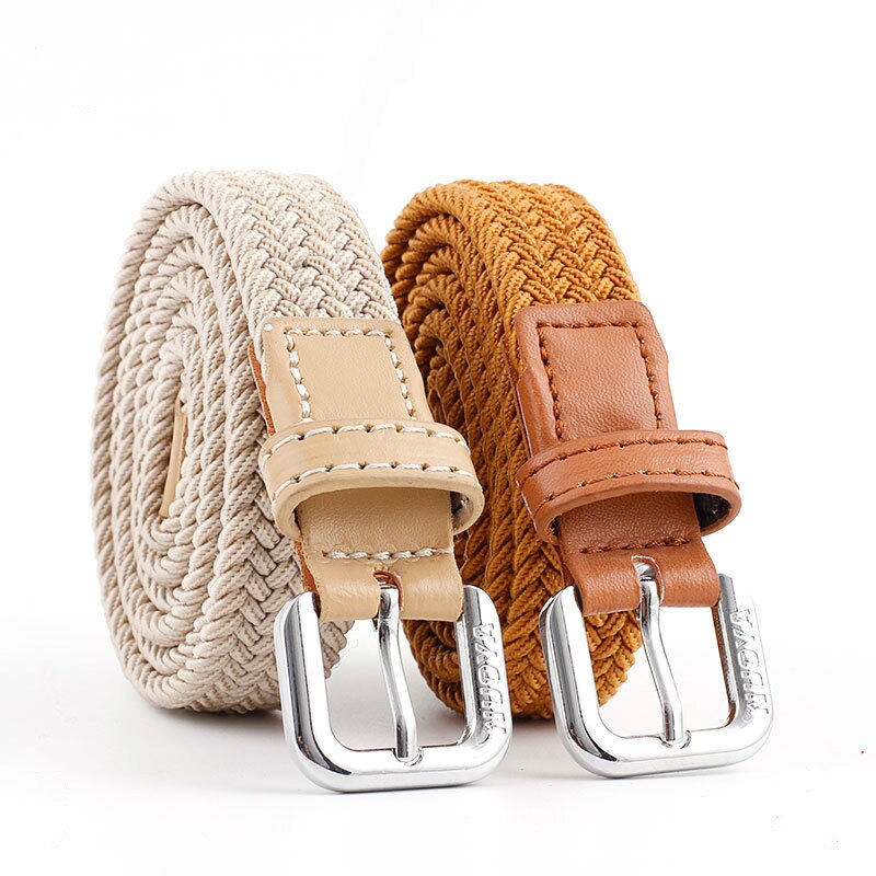 Mens Casual Stretch Woven Belt - BeltsRepublic