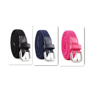 Mens Casual Stretch Woven Belt - BeltsRepublic