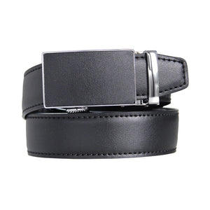 Genuine Leather Belt-Ratchet Automatic Buckle - BeltsRepublic