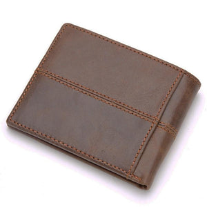 Genuine Leather Men Wallet Business Wallets Money Bag for Men - BeltsRepublic