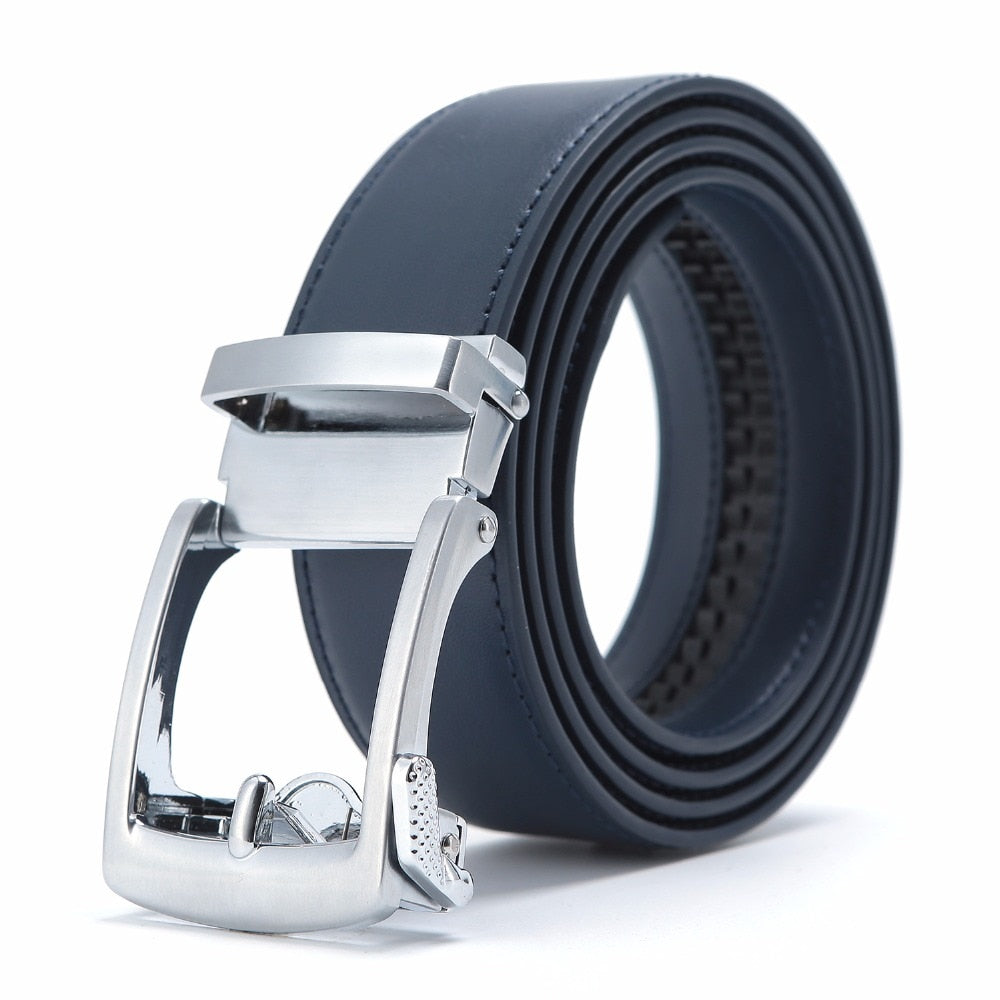 Luxury Cowhide Leather Belt Men - BeltsRepublic