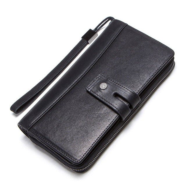 Men long wallet with card holder - BeltsRepublic